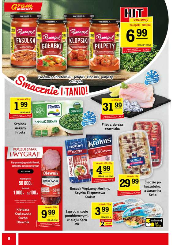 Gram Market - gazetka promocyjna Gazetka od środy 04.02 do wtorku 10.02 - strona 5