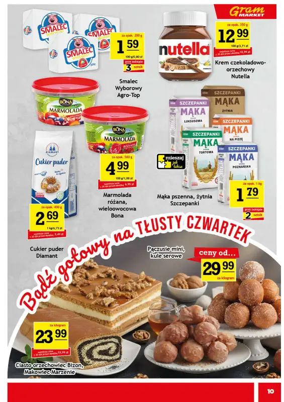 Gram Market - gazetka promocyjna Gazetka od środy 04.02 do wtorku 10.02 - strona 10