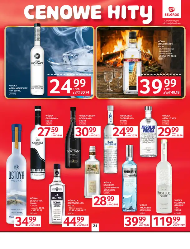 Selgros - gazetka promocyjna Oferta spożywcza od czwartku 05.02 do środy 18.02 - strona 24