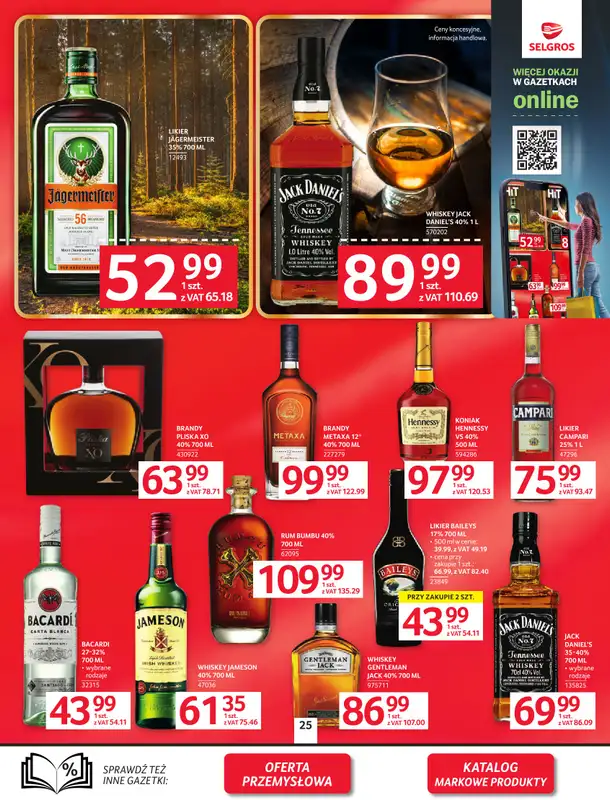 Selgros - gazetka promocyjna Oferta spożywcza od czwartku 05.02 do środy 18.02 - strona 25