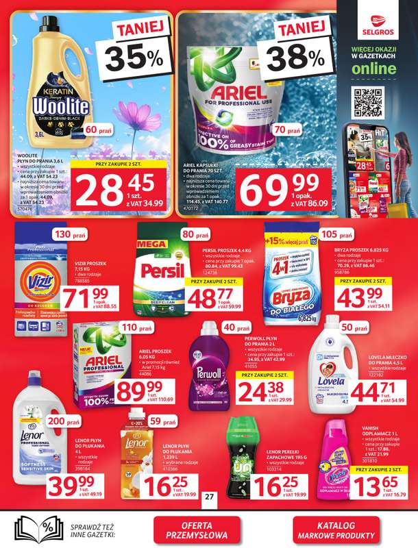 Selgros - gazetka promocyjna Oferta spożywcza od czwartku 05.02 do środy 18.02 - strona 27