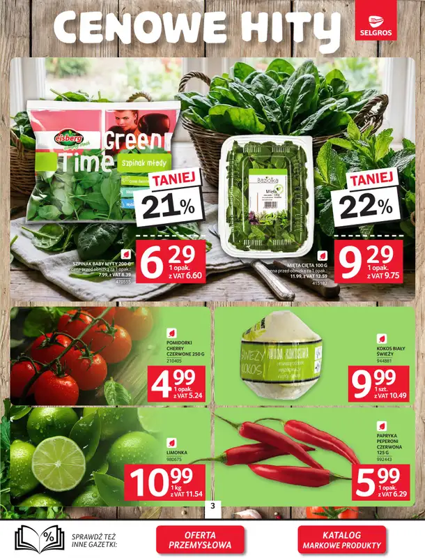 Selgros - gazetka promocyjna Oferta spożywcza   - strona 3
