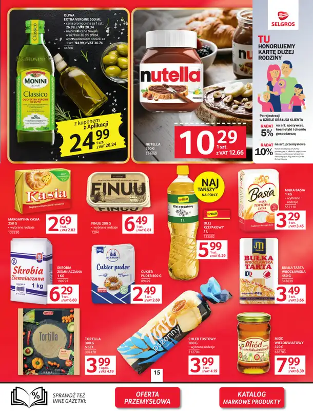 Selgros - gazetka promocyjna Oferta spożywcza od czwartku 05.02 do środy 18.02 - strona 15
