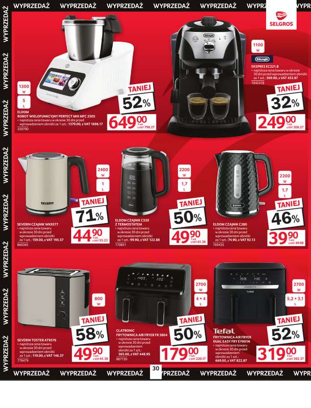 Selgros - gazetka promocyjna Oferta przemysłowa od czwartku 05.02 do środy 18.02 - strona 32