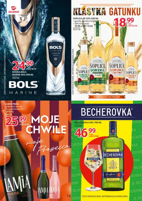 Selgros - gazetka promocyjna Katalog Markowe Produkty od czwartku 05.02 do środy 18.02 - strona 14
