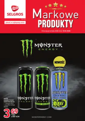 Selgros - gazetka promocyjna Katalog Markowe Produkty od czwartku 05.02 do środy 18.02