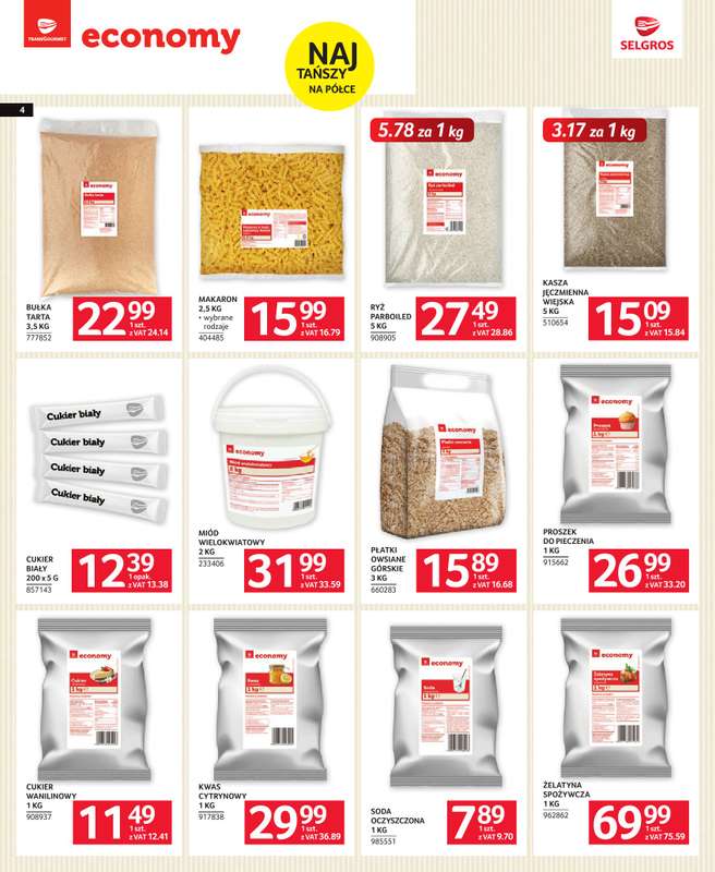 Selgros - gazetka promocyjna Katalog Marki Własne od czwartku 05.02 do środy 18.02 - strona 4