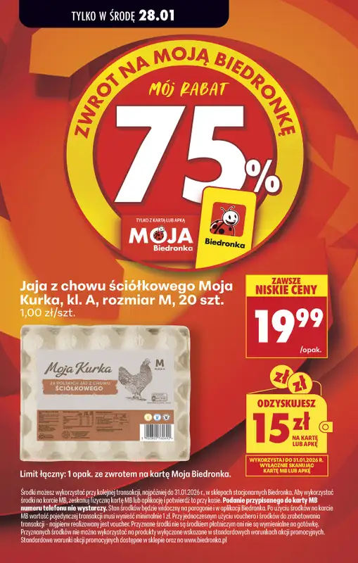 Biedronka - gazetka promocyjna Od środy, Z ladą tradycyjną od środy 28.01 do wtorku 03.02 - strona 6