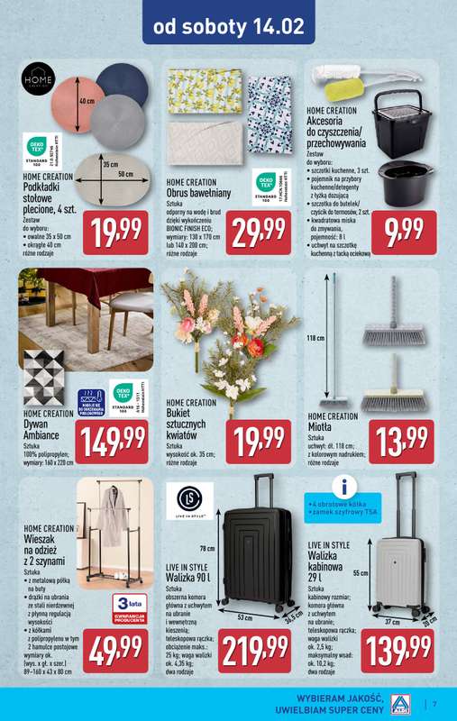 Aldi - gazetka promocyjna Aldi ma to coś! od środy 11.02 do soboty 14.02 - strona 7