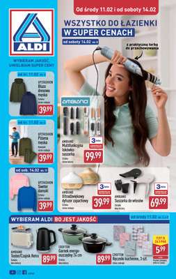 Aldi - gazetka promocyjna Aldi ma to coś! od środy 11.02 do soboty 14.02