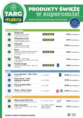 Makro - gazetka promocyjna Targ MAKRO - oferta świeża w super cenach! od poniedziałku 02.02 do soboty 07.02 - strona 6