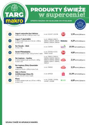 Makro - gazetka promocyjna Targ MAKRO - oferta świeża w super cenach! od poniedziałku 02.02 do soboty 07.02 - strona 7