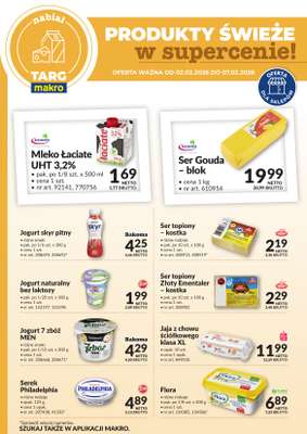 Makro - gazetka promocyjna Targ MAKRO - oferta świeża w super cenach! od poniedziałku 02.02 do soboty 07.02