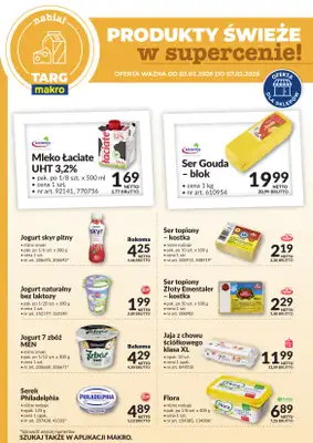 Makro - gazetka promocyjna Targ MAKRO - oferta świeża w super cenach! od poniedziałku 02.02 do soboty 07.02