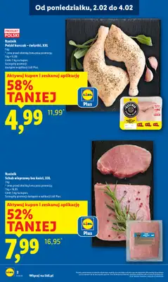 Lidl - gazetka promocyjna Oferta od poniedziałku od poniedziałku 02.02 do środy 04.02 - strona 2
