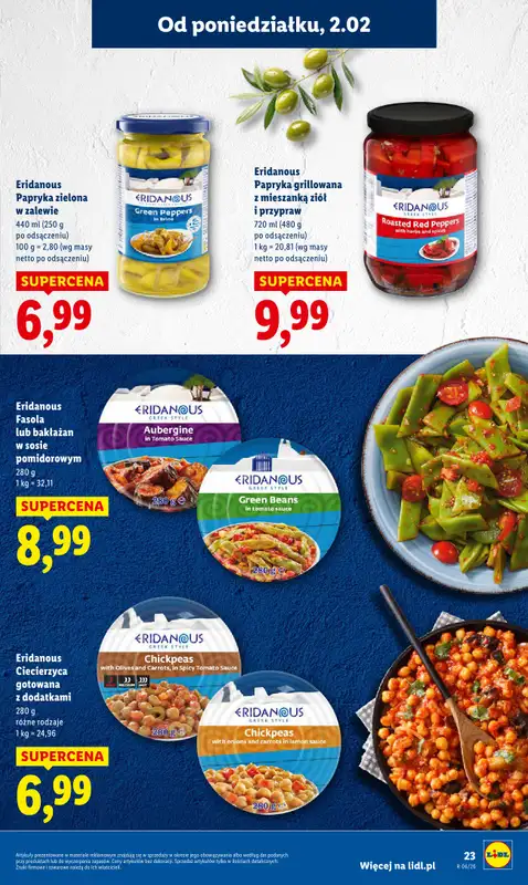 Lidl - gazetka promocyjna Oferta od poniedziałku od poniedziałku 02.02 do środy 04.02 - strona 23
