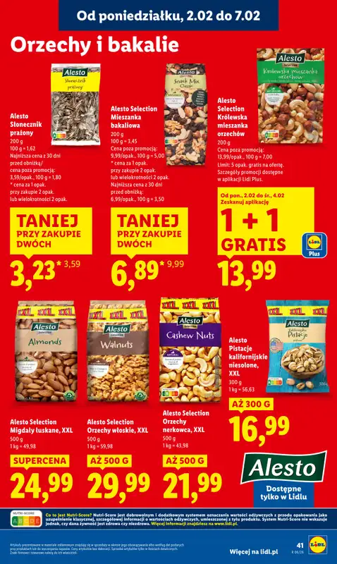 Lidl - gazetka promocyjna Oferta od poniedziałku od poniedziałku 02.02 do środy 04.02 - strona 41