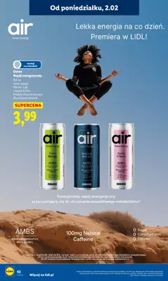 Lidl - gazetka promocyjna Oferta od poniedziałku od poniedziałku 02.02 do środy 04.02 - strona 42