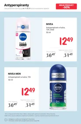 Rossmann - gazetka promocyjna -50% na drugi produkt wybranych marek od poniedziałku 02.02  - strona 6