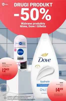 Rossmann - gazetka promocyjna -50% na drugi produkt wybranych marek od poniedziałku 02.02 