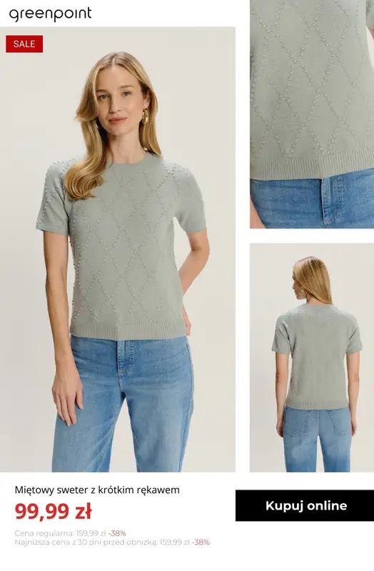 Greenpoint - gazetka promocyjna Sale do -50%: Nowości! od poniedziałku 02.02  - strona 9