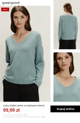 Greenpoint - gazetka promocyjna Sale do -50%: Nowości! od poniedziałku 02.02  - strona 12
