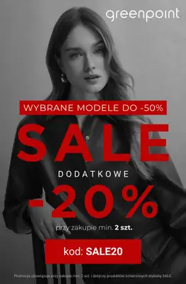 Greenpoint - gazetka promocyjna Sale do -50%: Nowości! od poniedziałku 02.02  - strona 5