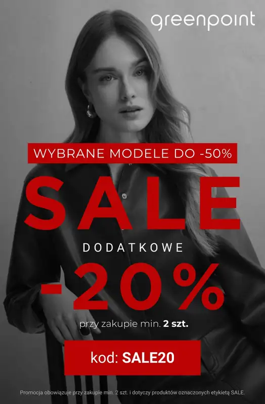 Greenpoint - gazetka promocyjna Sale do -50%: Nowości! od poniedziałku 02.02  - strona 5