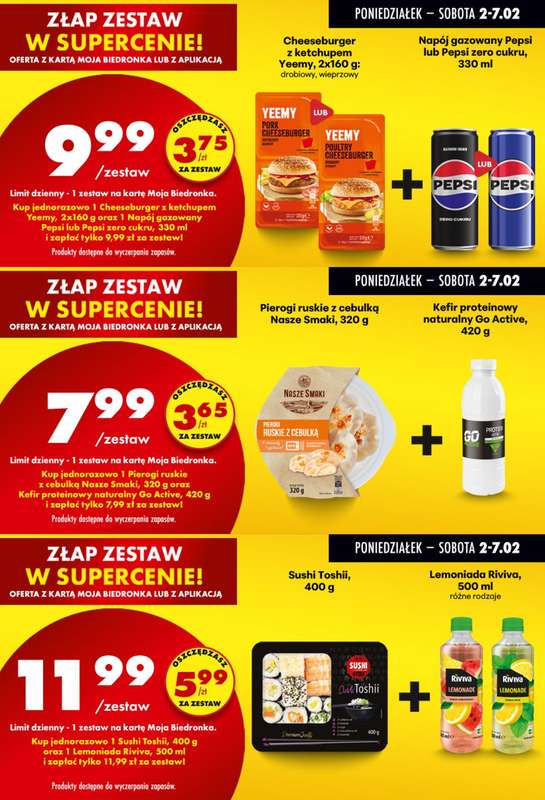 Biedronka - gazetka promocyjna Biedronkowe oszczędności od poniedziałku 02.02 do środy 04.02 - strona 8