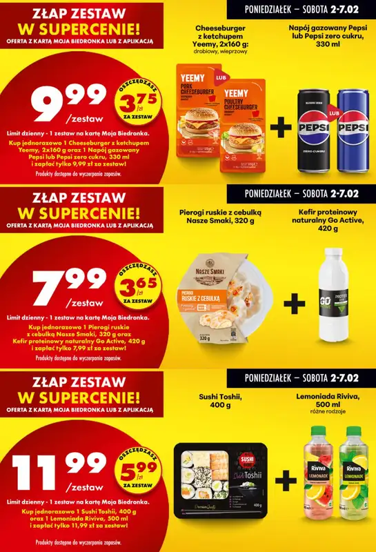 Biedronka - gazetka promocyjna Biedronkowe oszczędności od poniedziałku 02.02 do środy 04.02 - strona 8