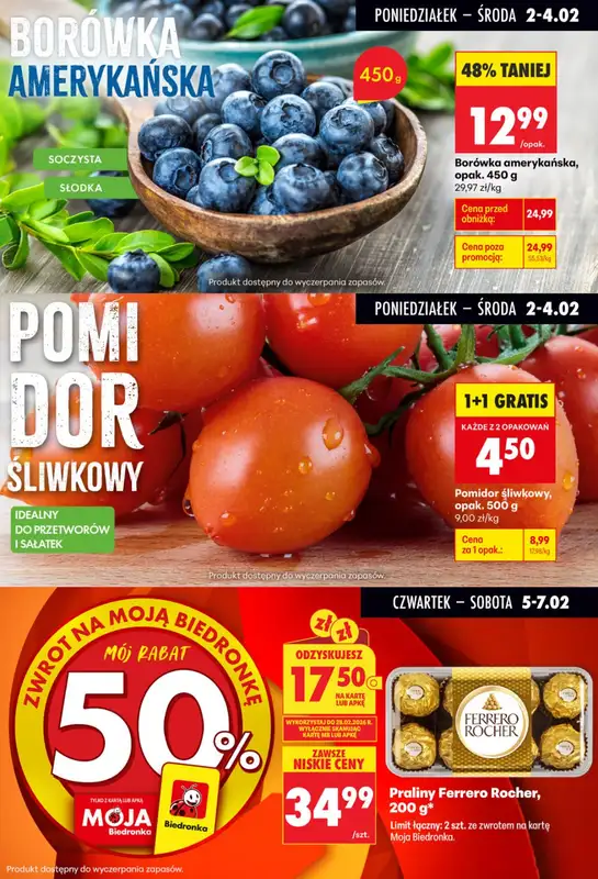 Biedronka - gazetka promocyjna Biedronkowe oszczędności   - strona 3