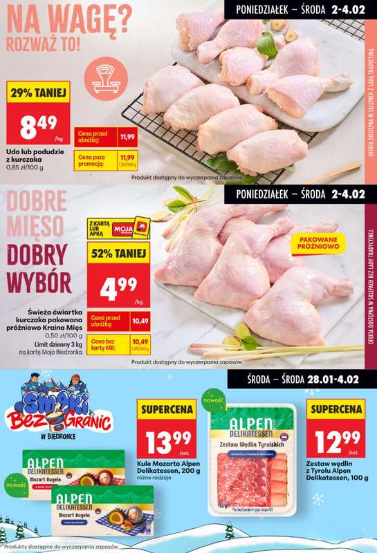 Biedronka - gazetka promocyjna Biedronkowe oszczędności od poniedziałku 02.02 do środy 04.02 - strona 4