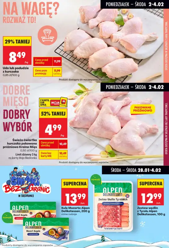 Biedronka - gazetka promocyjna Biedronkowe oszczędności od poniedziałku 02.02 do środy 04.02 - strona 4