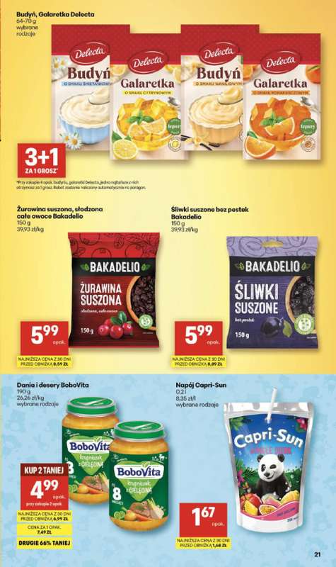 Delikatesy Centrum - gazetka promocyjna Gazetka  do środy 11.02 - strona 21