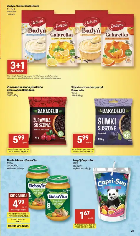 Delikatesy Centrum - gazetka promocyjna Gazetka  do środy 11.02 - strona 21