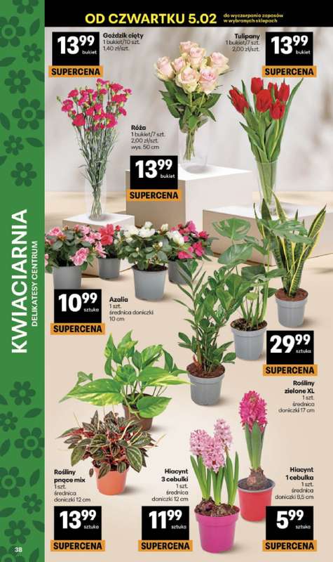 Delikatesy Centrum - gazetka promocyjna Gazetka  do środy 11.02 - strona 38