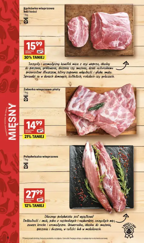 Delikatesy Centrum - gazetka promocyjna Gazetka  do środy 11.02 - strona 8