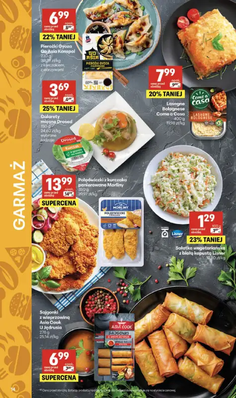 Delikatesy Centrum - gazetka promocyjna Gazetka  do środy 11.02 - strona 14