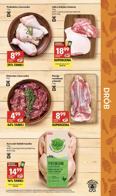 Delikatesy Centrum - gazetka promocyjna Gazetka  do środy 11.02 - strona 9