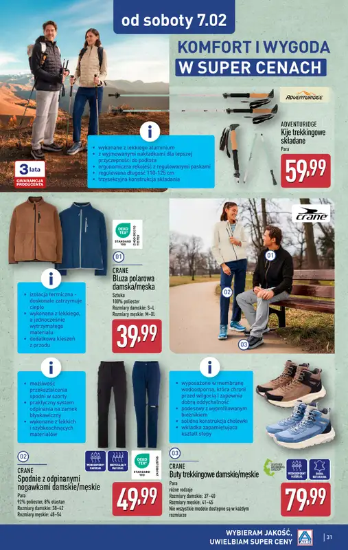 Aldi - gazetka promocyjna Pełny katalog! od poniedziałku 02.02 do soboty 07.02 - strona 31