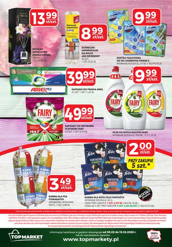 Top Market - gazetka promocyjna Gazetka od poniedziałku 02.02 do niedzieli 15.02 - strona 12