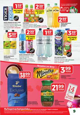 Top Market - gazetka promocyjna Gazetka od poniedziałku 02.02 do niedzieli 15.02 - strona 9