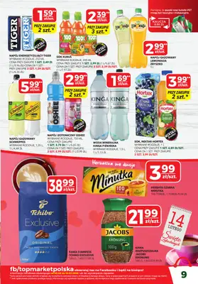 Top Market - gazetka promocyjna Gazetka od poniedziałku 02.02 do niedzieli 15.02 - strona 9