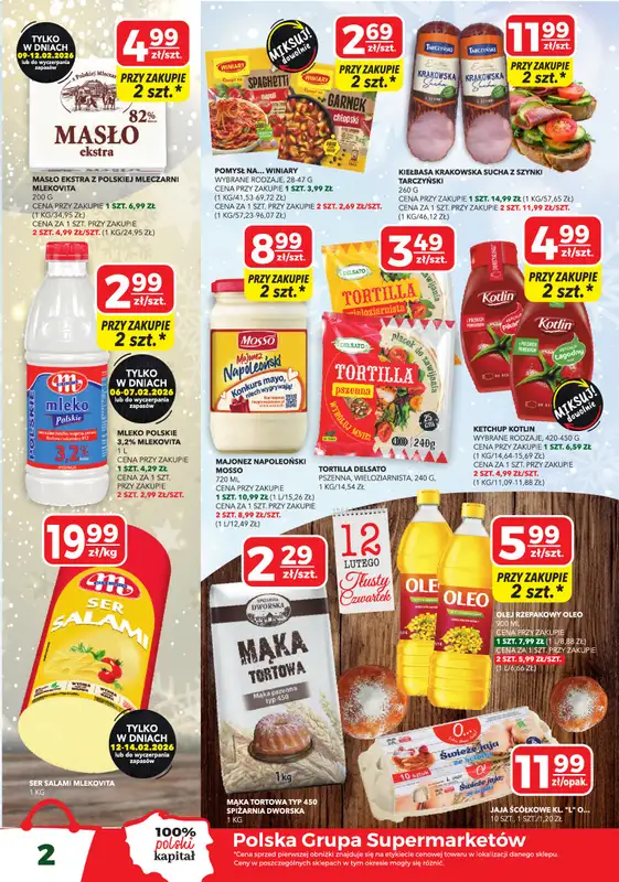 Top Market - gazetka promocyjna Gazetka od poniedziałku 02.02 do niedzieli 15.02 - strona 2