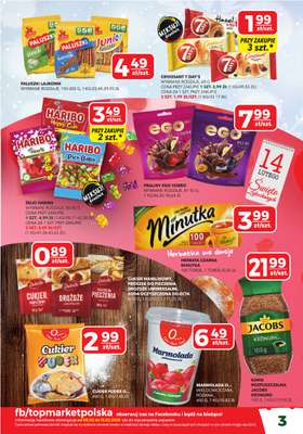 Top Market - gazetka promocyjna Gazetka od poniedziałku 02.02 do niedzieli 15.02 - strona 3