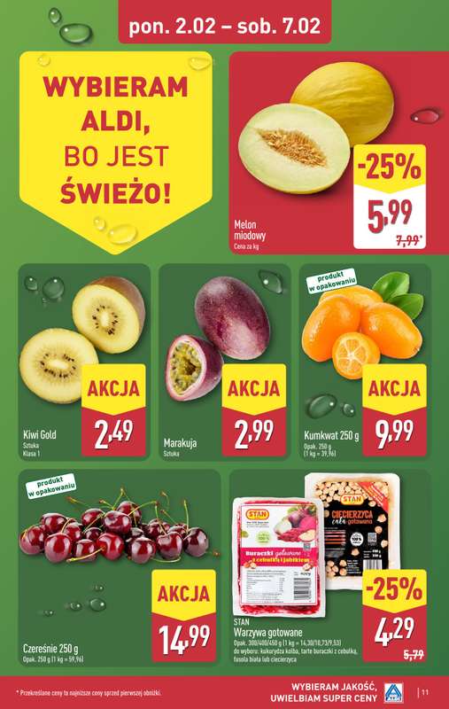 Aldi - gazetka promocyjna Weekend super cen w Aldi! od środy 04.02 do soboty 07.02 - strona 11