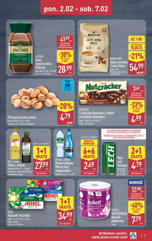Aldi - gazetka promocyjna Weekend super cen w Aldi! od środy 04.02 do soboty 07.02 - strona 5