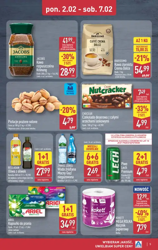 Aldi - gazetka promocyjna Weekend super cen w Aldi! od środy 04.02 do soboty 07.02 - strona 5