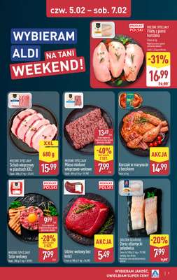 Aldi - gazetka promocyjna Weekend super cen w Aldi! od środy 04.02 do soboty 07.02 - strona 7