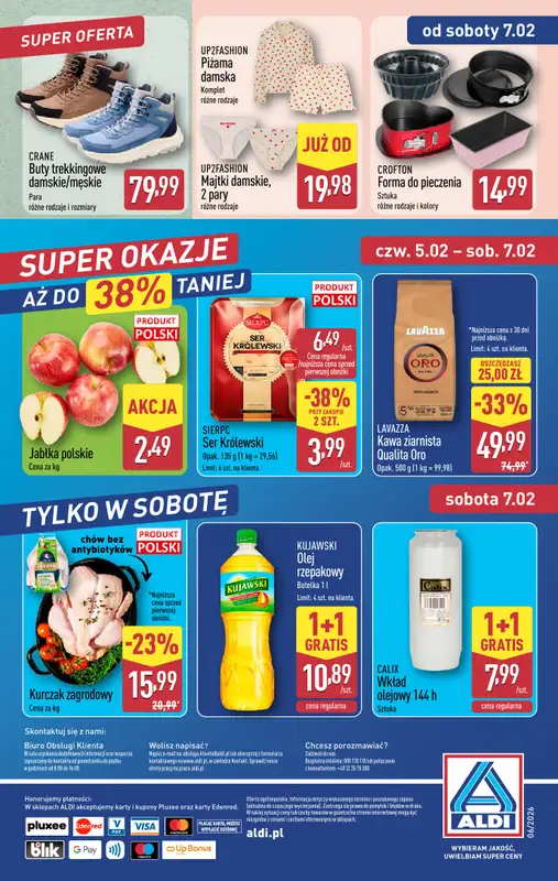 Aldi - gazetka promocyjna Weekend super cen w Aldi! od środy 04.02 do soboty 07.02 - strona 12